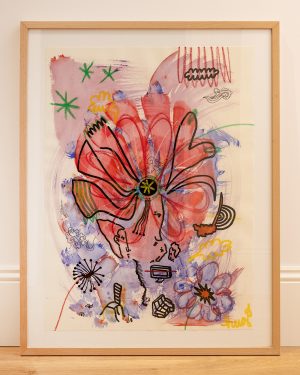 Pantalla de una televisión antigua